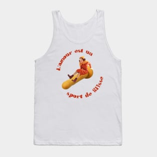 L'amour est un sport de glisse Tank Top